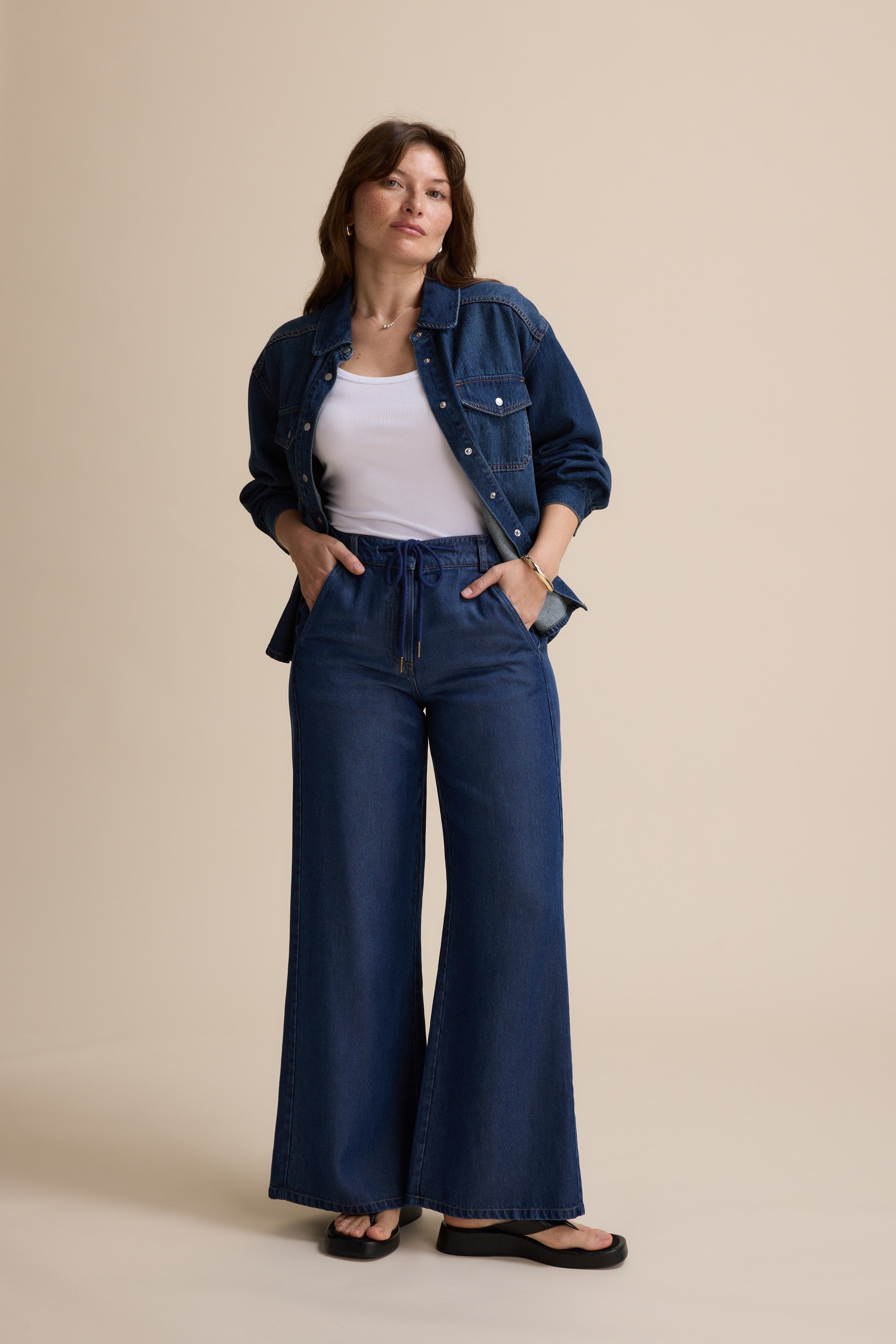 Elementary Wide Leg Jeans