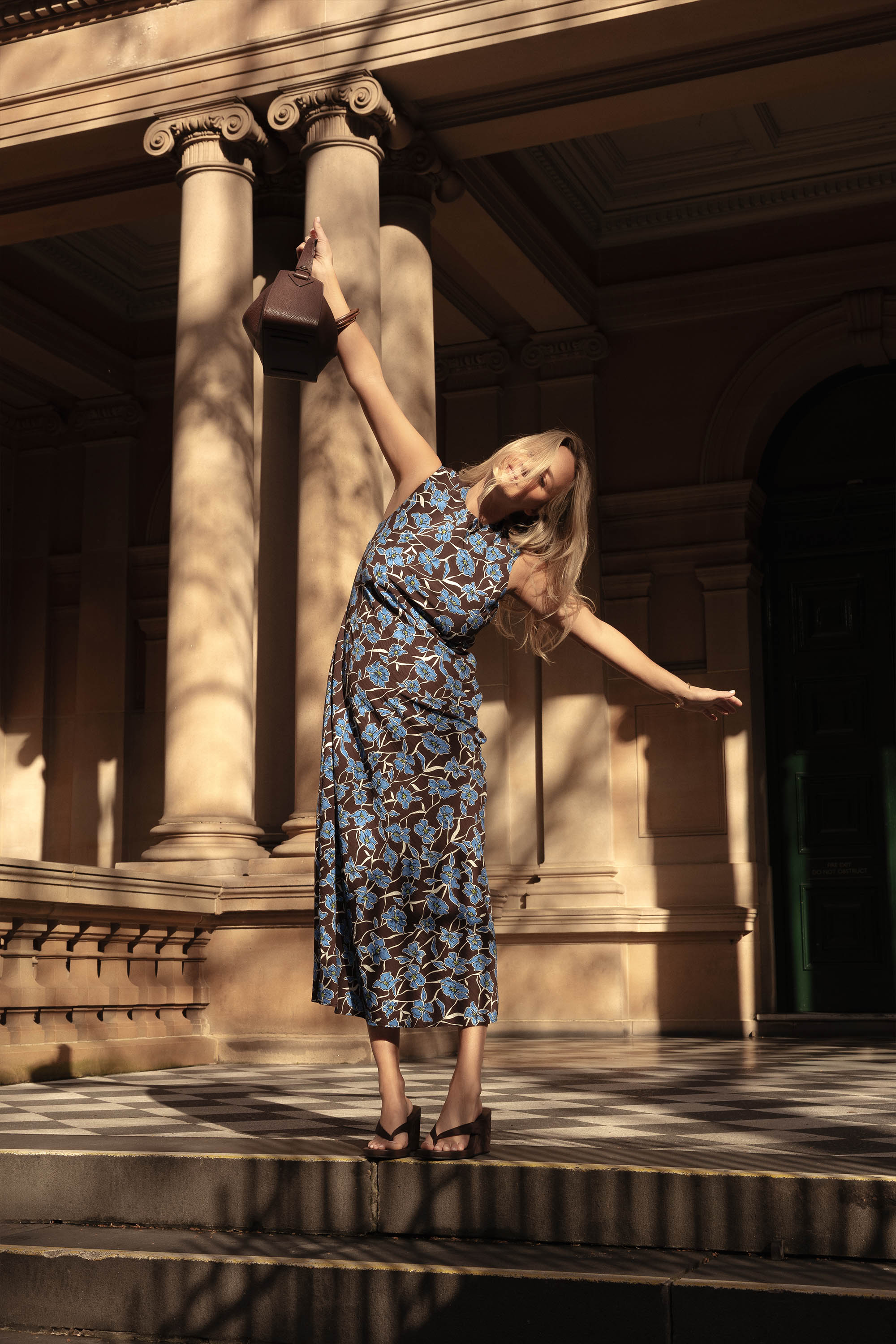 Florence Open Back Dress